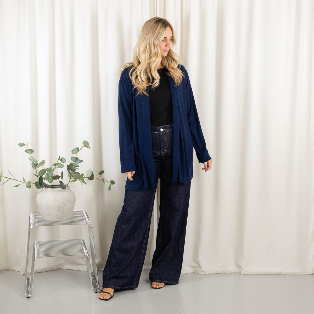 Alicia cardigan, Navy
