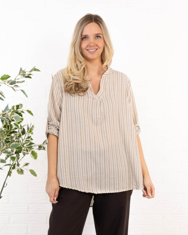 Viola overdel, Taupe