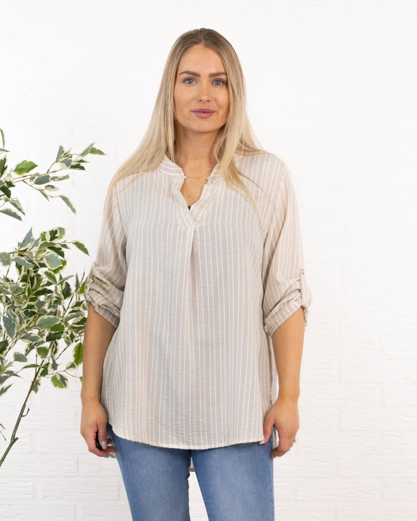 Viola overdel, Beige