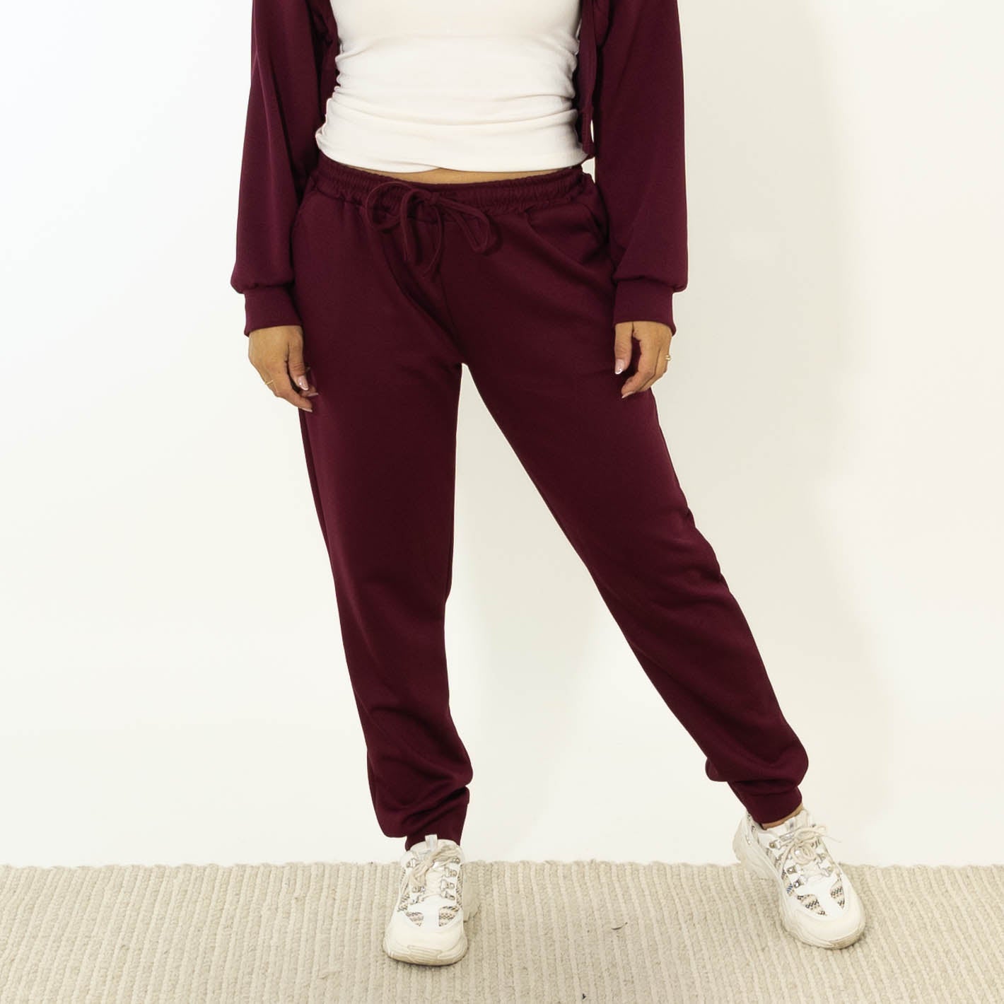 Viola Sweatpants, Bordeaux