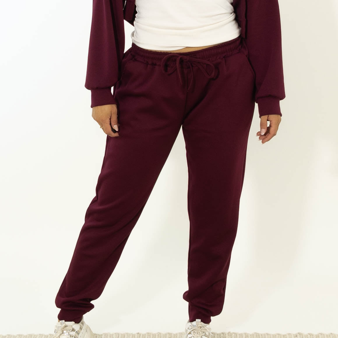 Viola Sweatpants, Bordeaux