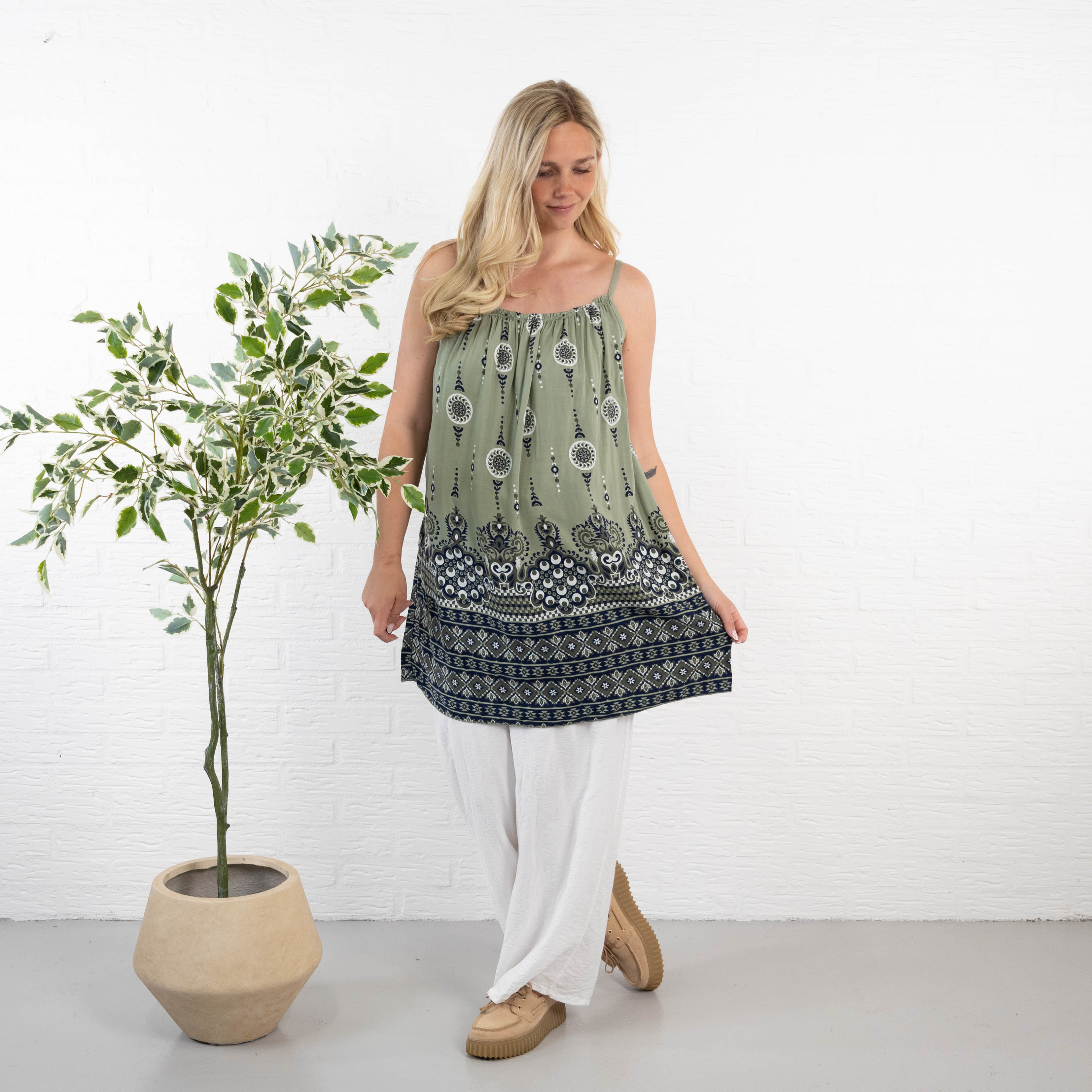 Rumor tunika/top, Khaki