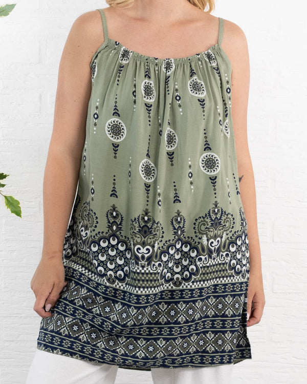 Rumor tunika/top, Khaki