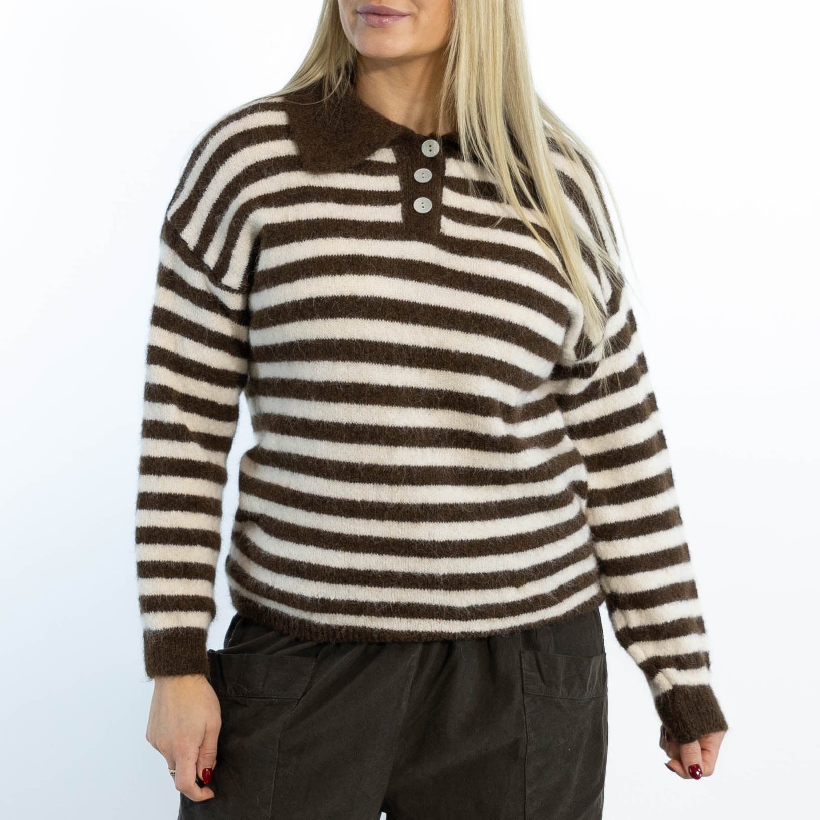 Katlyn strik, Råhvid