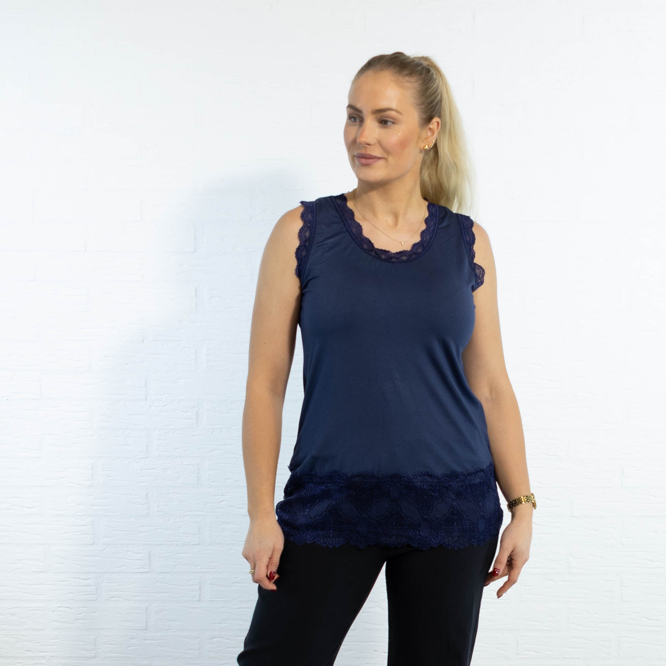 Pam top, Navy