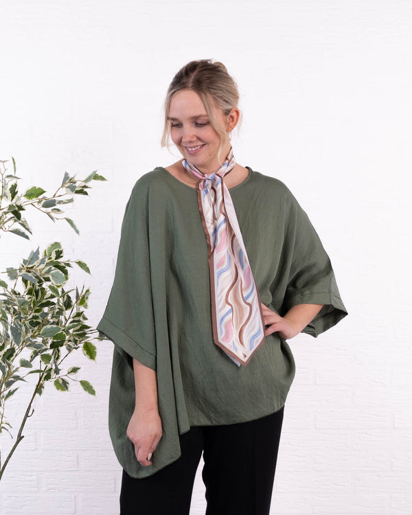 Charly poncho, Khaki
