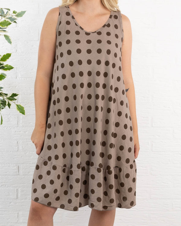 Posh kjole, Taupe