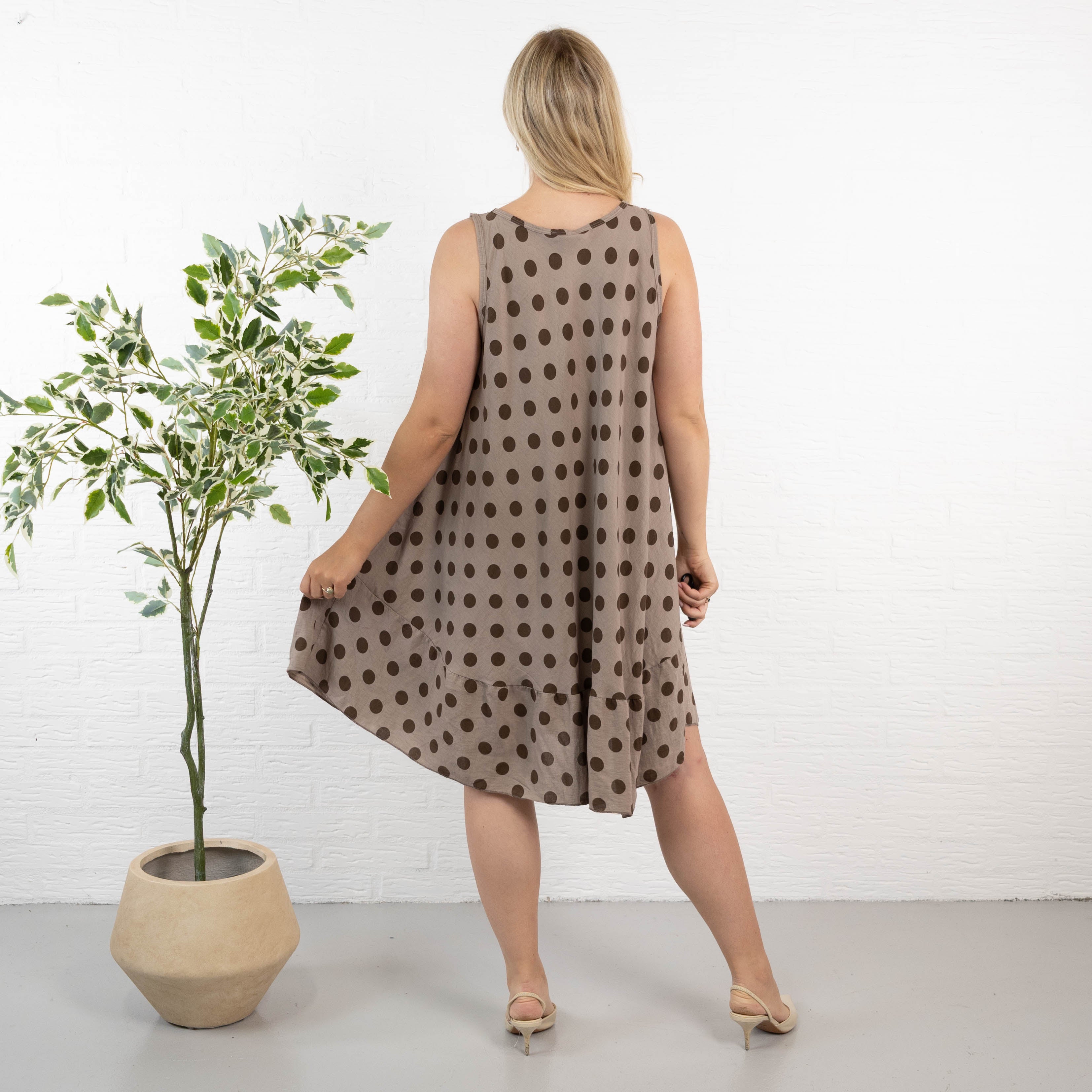 Posh kjole, Taupe