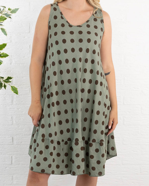 Posh kjole, Khaki