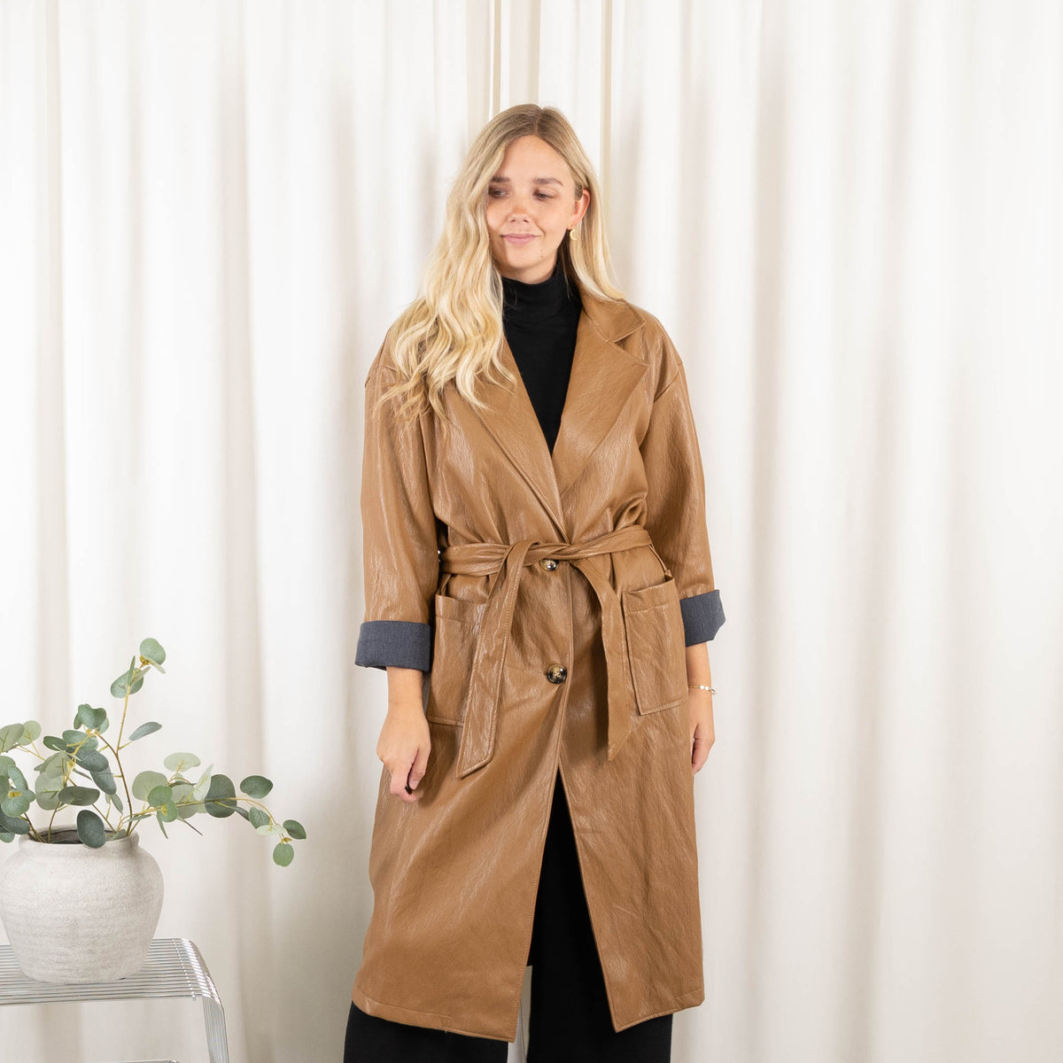 Jodie jakke, Camel