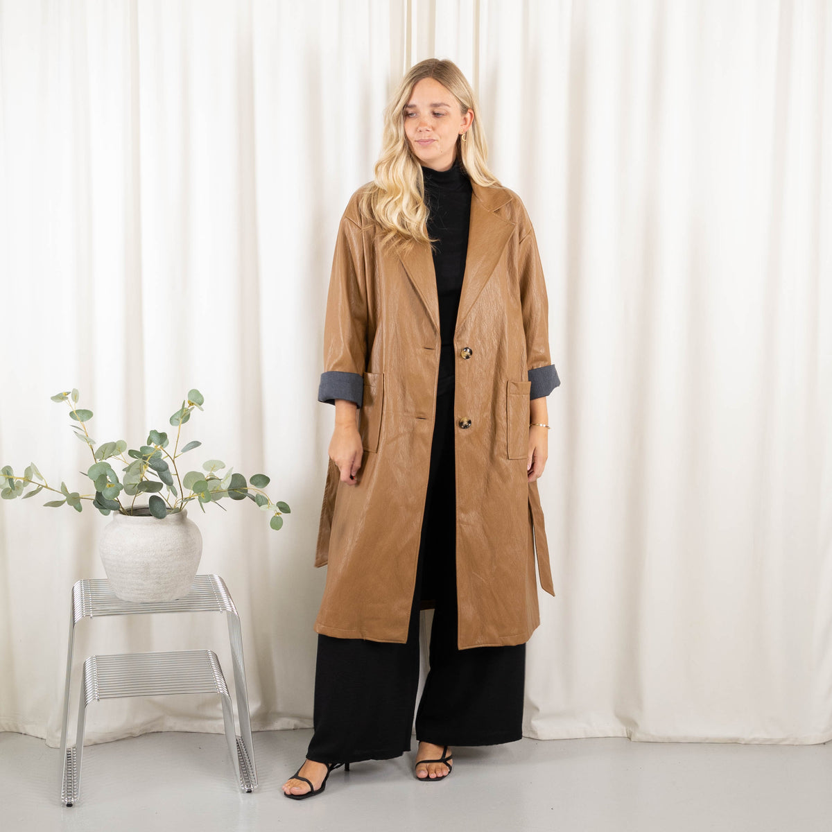 Jodie jakke, Camel