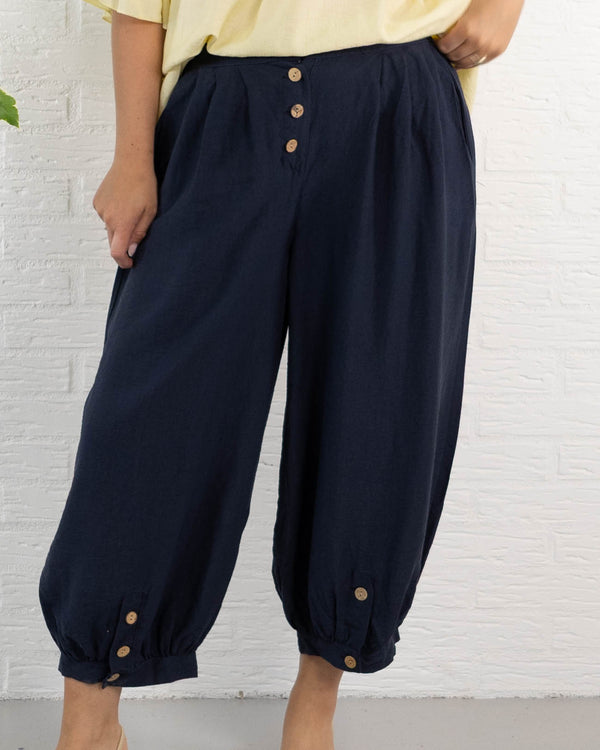 Raven 7/8 haremsbukser, Navy
