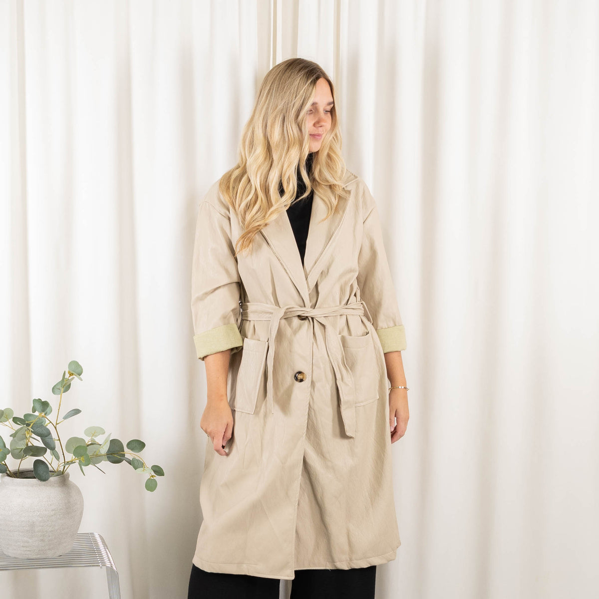 Jodie jakke, Beige