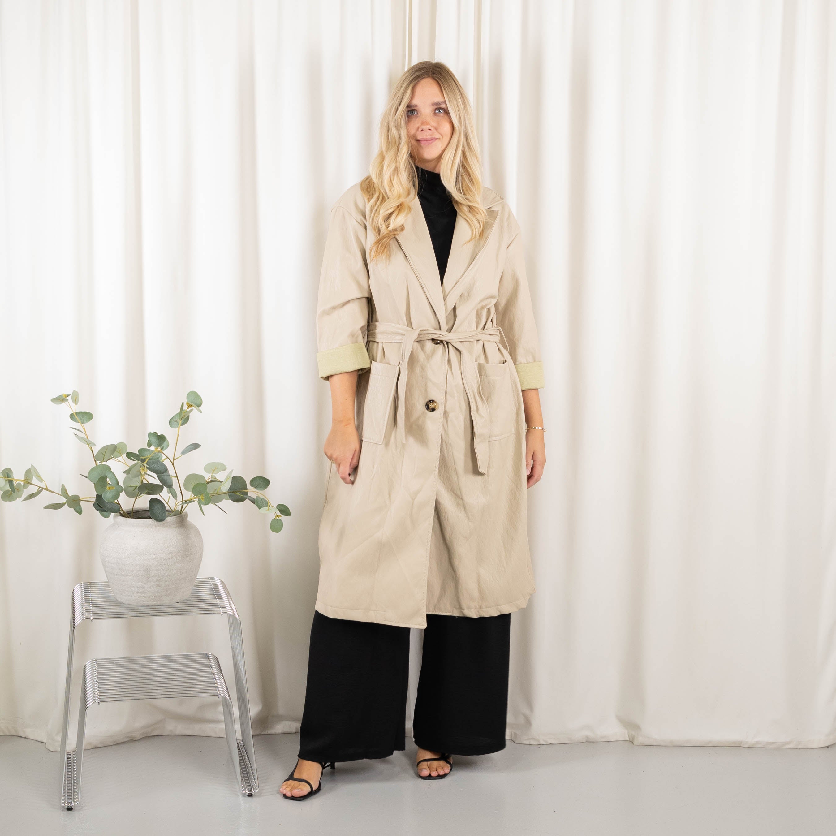 Jodie jakke, Beige