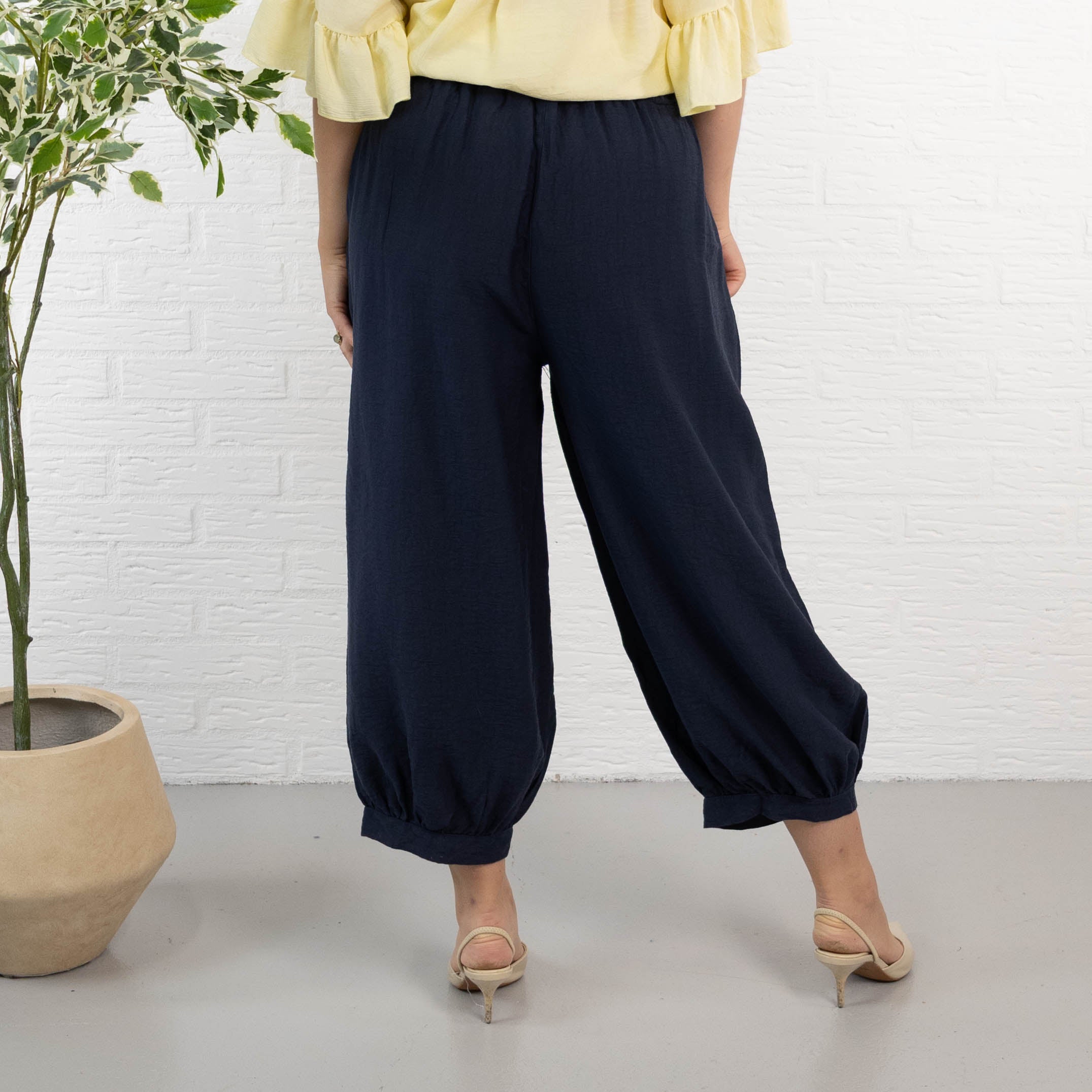 Raven 7/8 haremsbukser, Navy