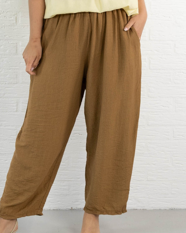 Marissa 7/8 dels bukser, Camel