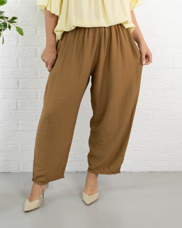 Marissa 7/8 dels bukser, Camel