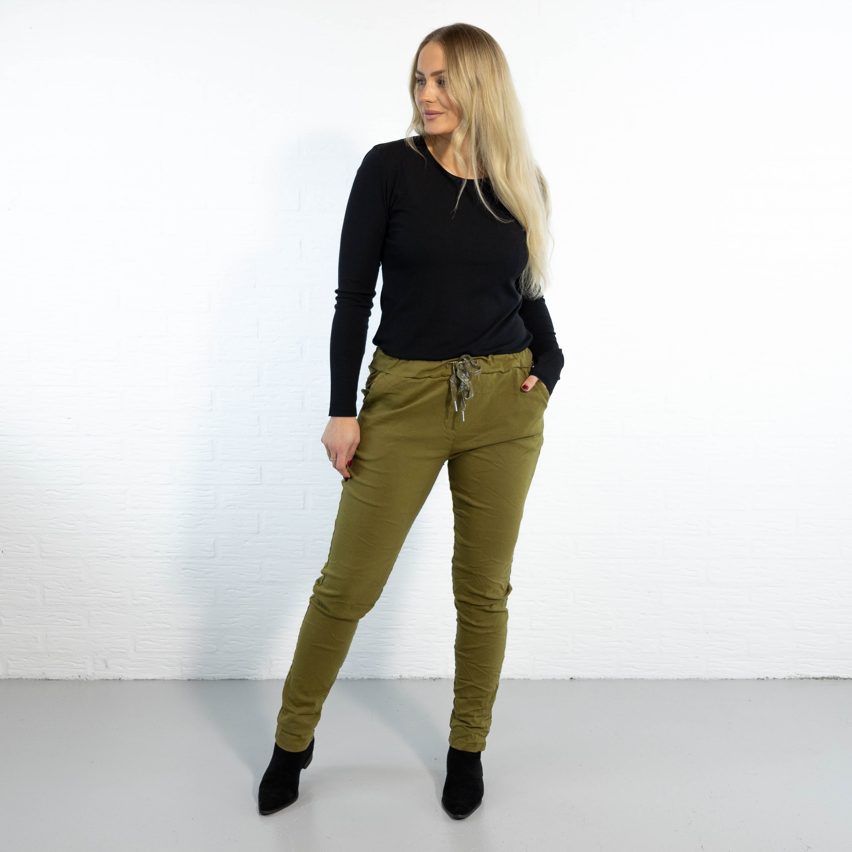 Krista bengaline bukser, Oliven