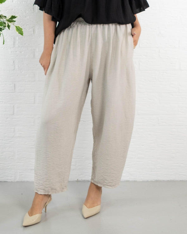 Marissa 7/8 dels bukser, Beige