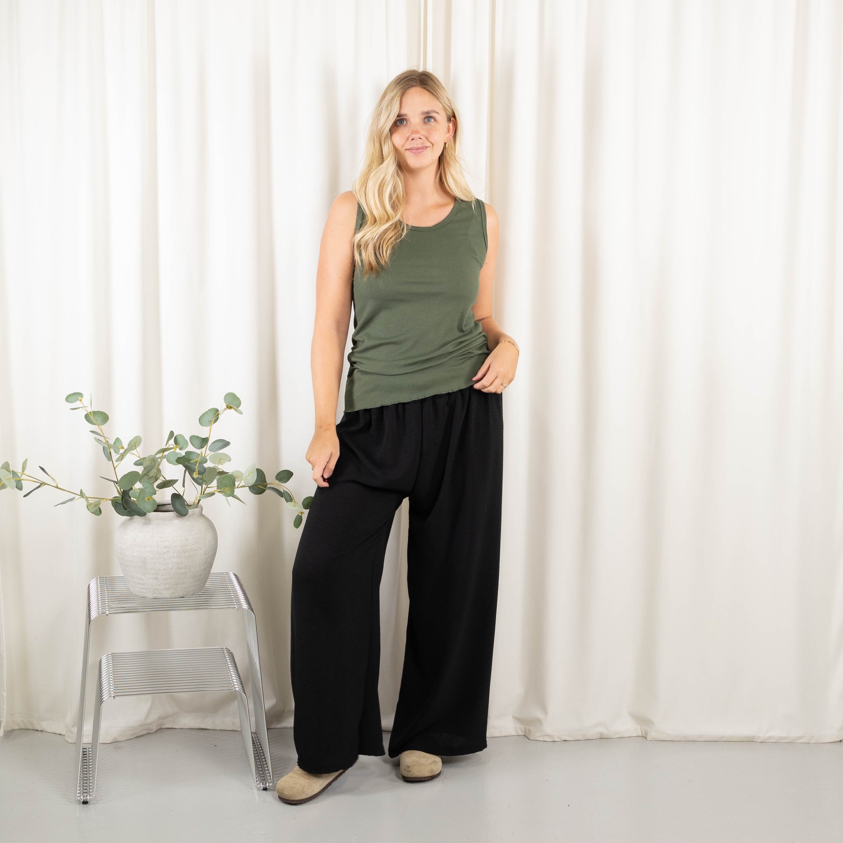 Nina top, Khaki