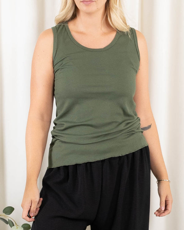 Nina top, Khaki