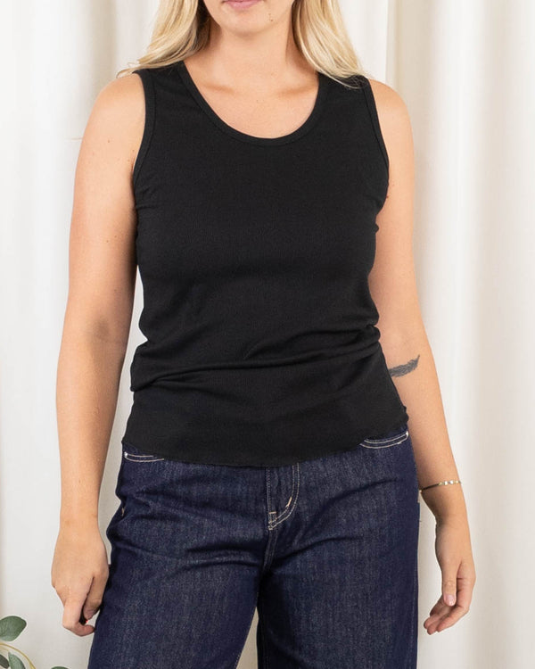 Nina top, Sort