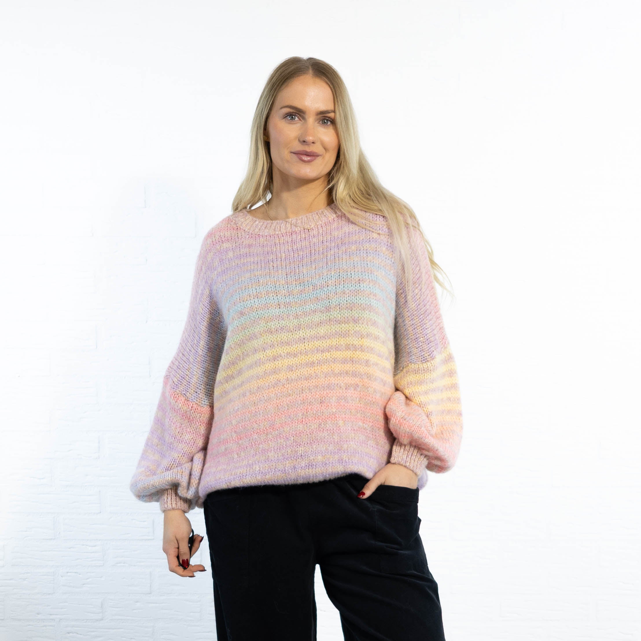 Tammy stribet strik, Rosa