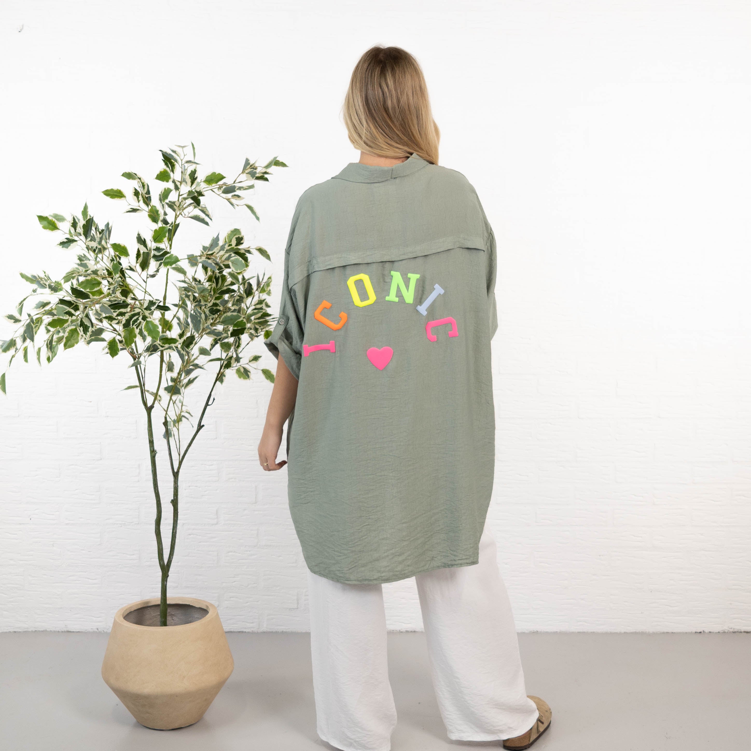 Laura skjorte, Khaki