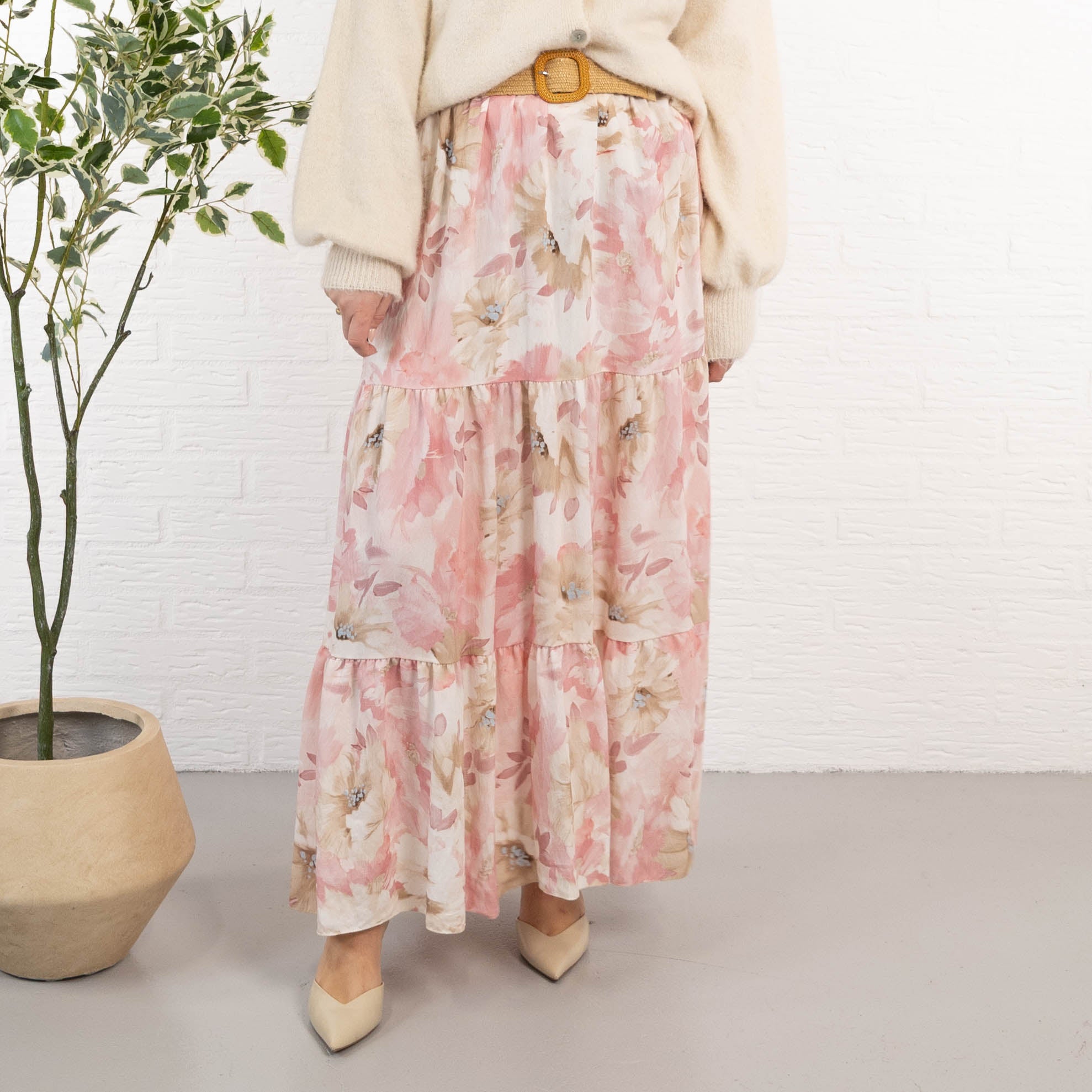 Rasmine nederdel, Lyserød