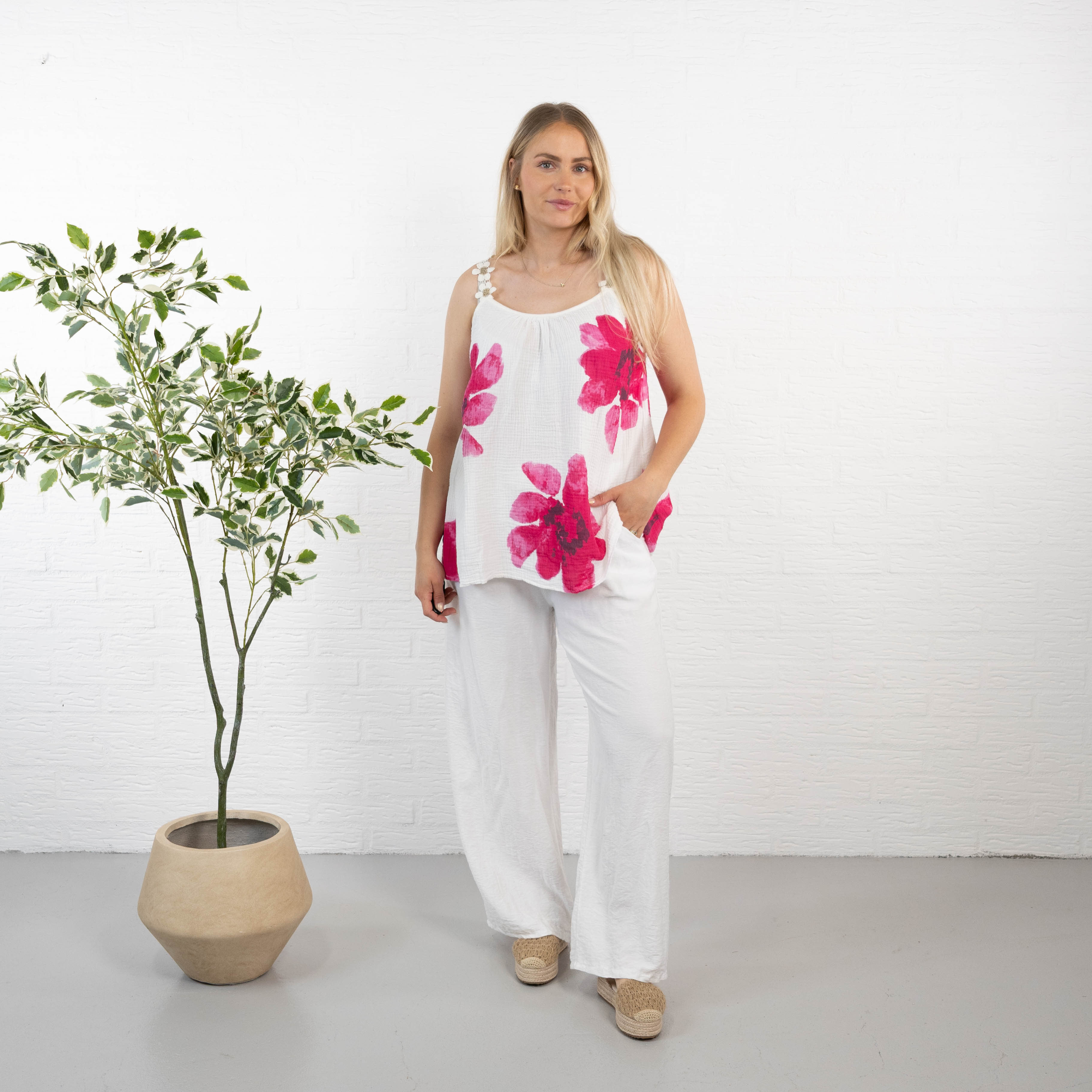 Ludmilla top, Pink