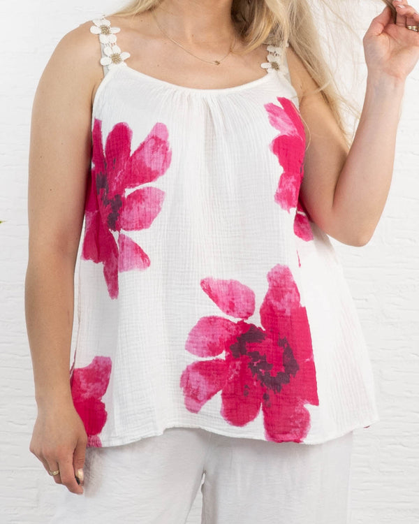 Ludmilla top, Pink