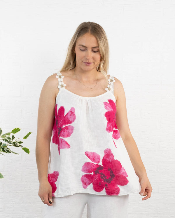 Ludmilla top, Pink