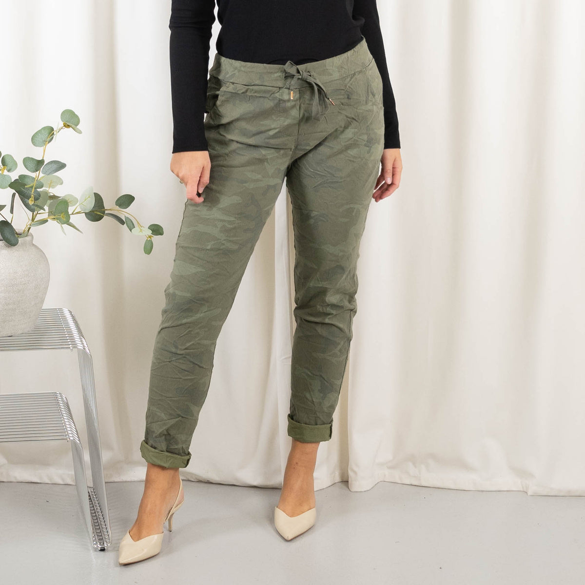 Mattie militærbukser, Khaki