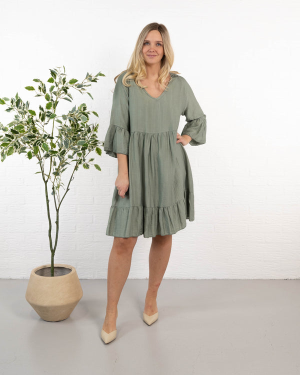 Elsebeth kjole, Khaki