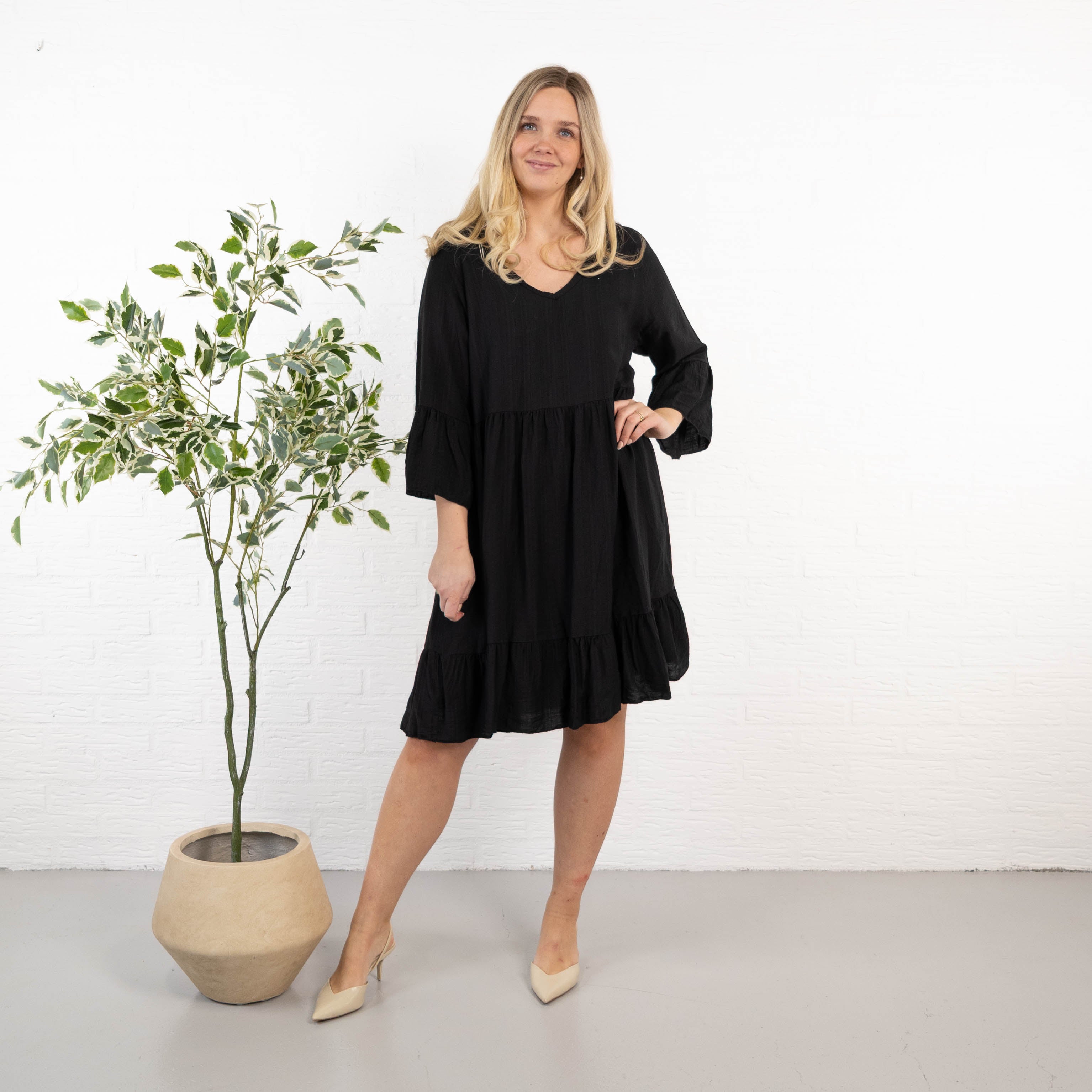 Elsebeth kjole, Sort