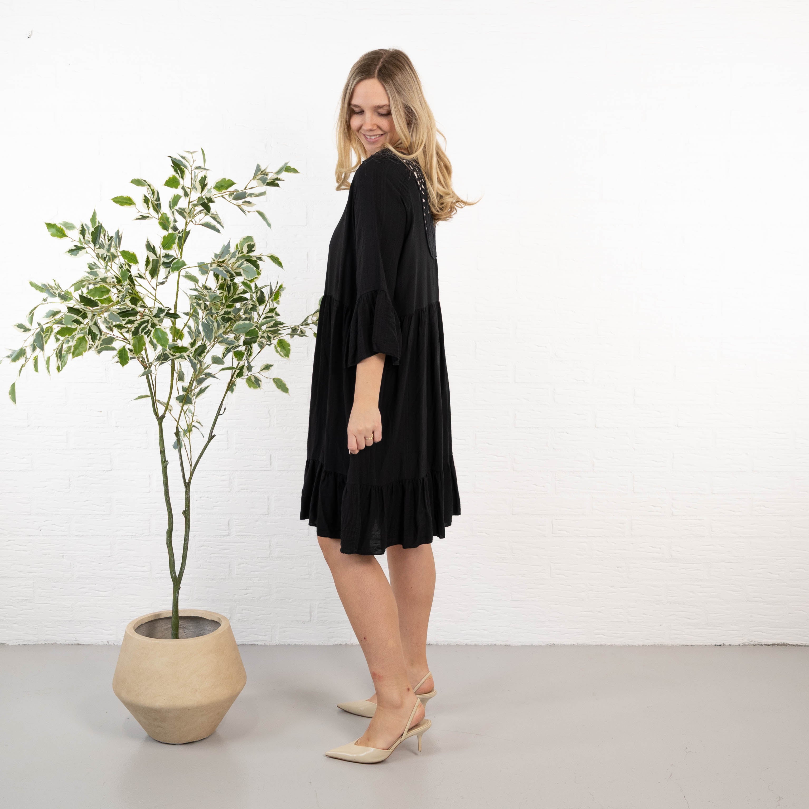 Elsebeth kjole, Sort