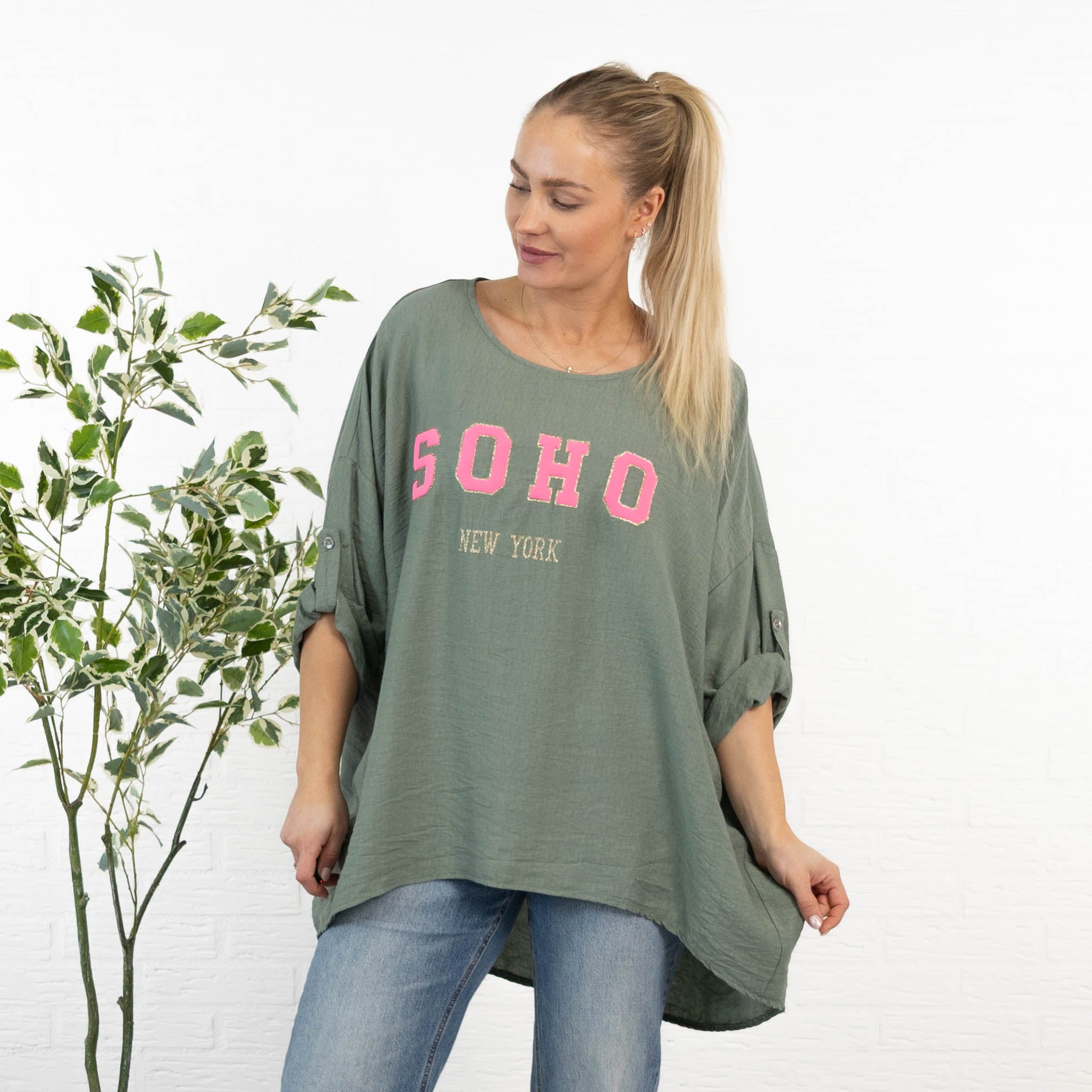 Philippa overdel, Khaki