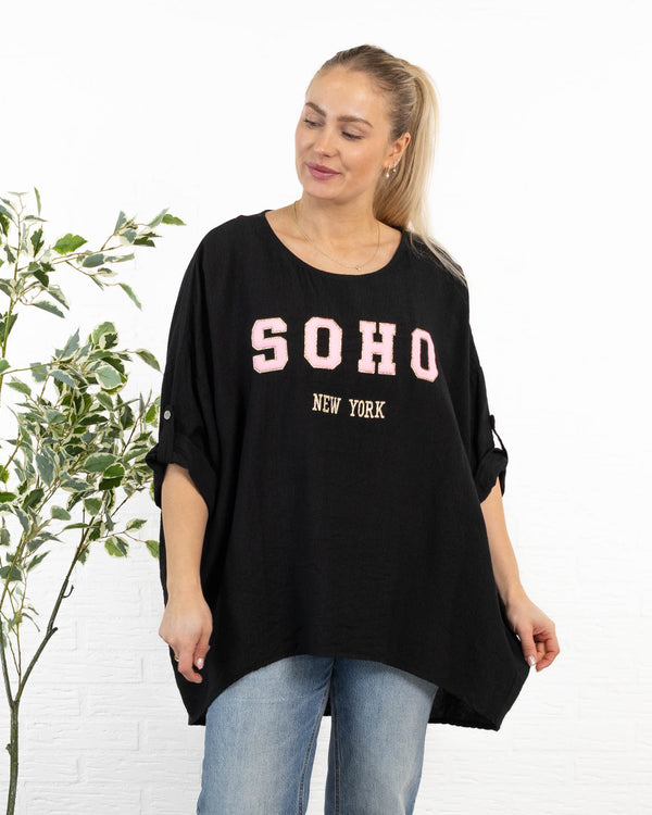 Philippa overdel, Sort