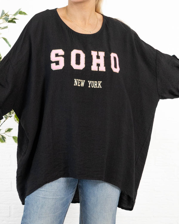 Philippa overdel, Sort