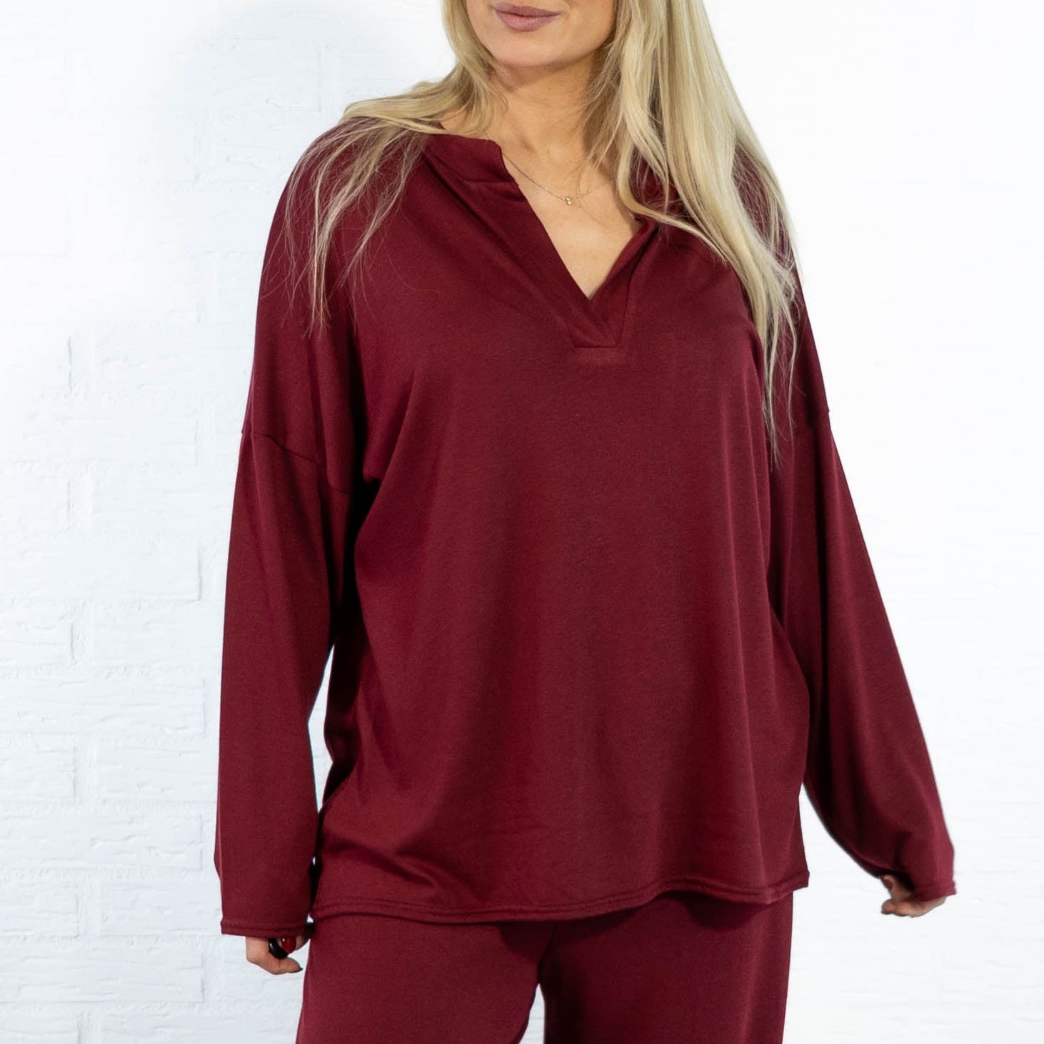 Zascha t-shirt, Bordeaux