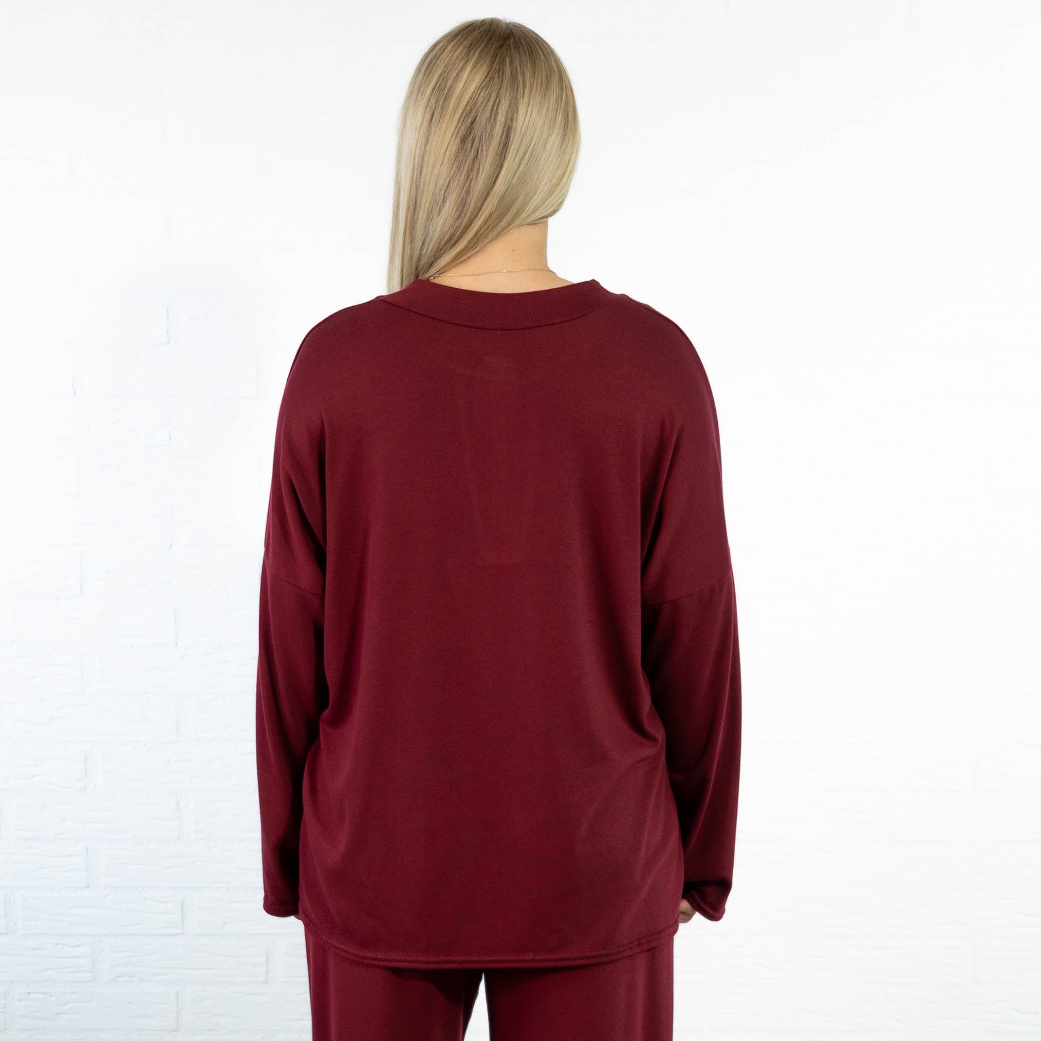 Zascha t-shirt, Bordeaux