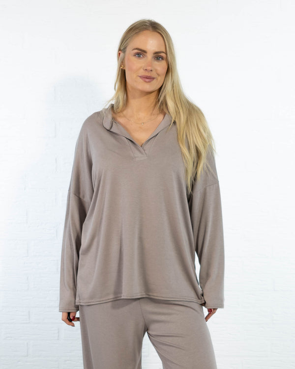 Zascha t-shirt, Beige
