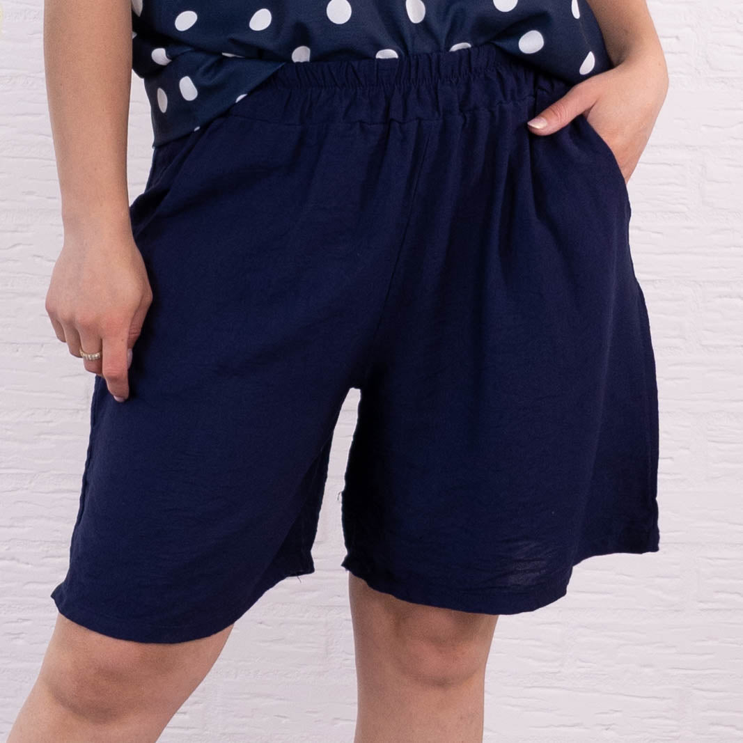 Martha shorts, Navy