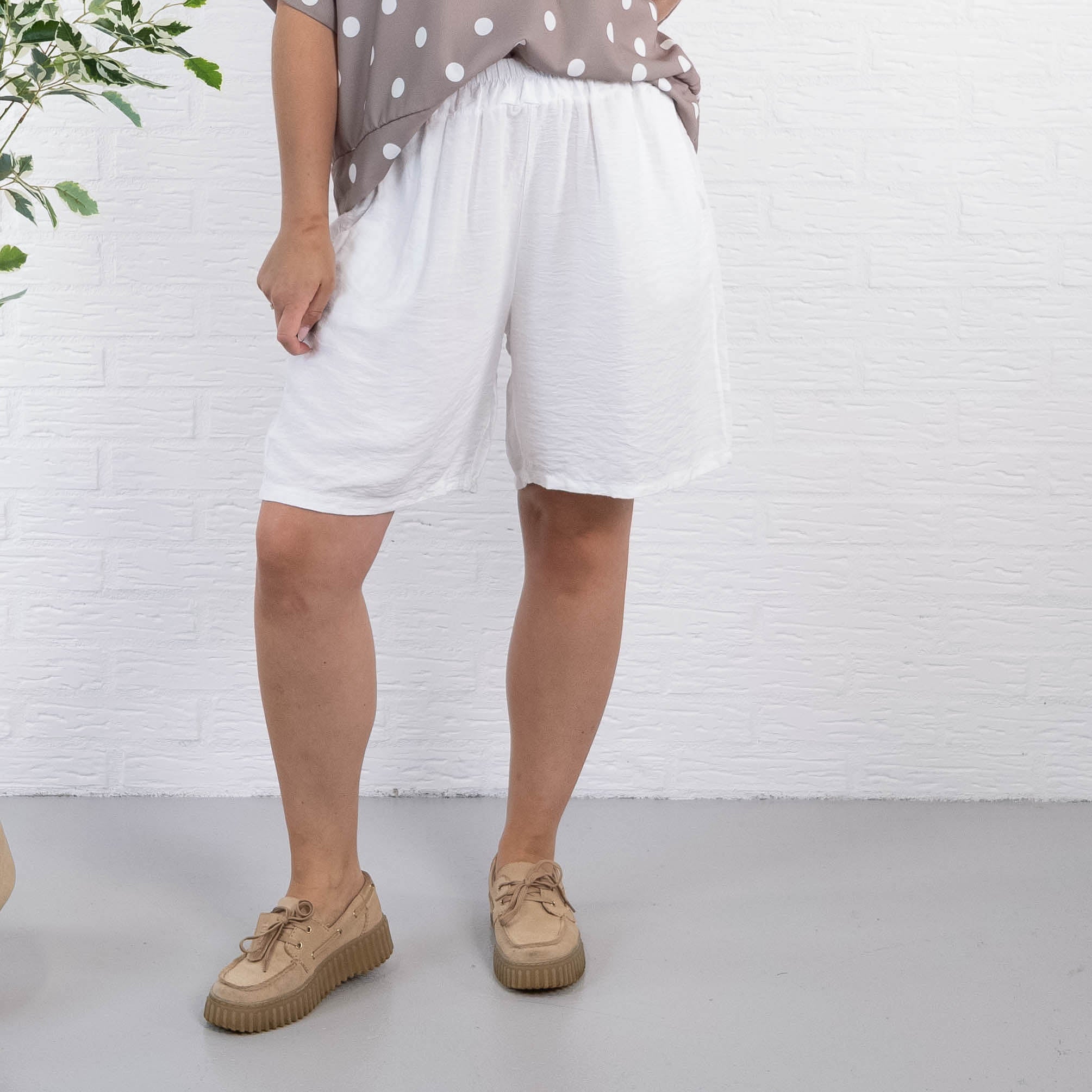Martha shorts, Hvid