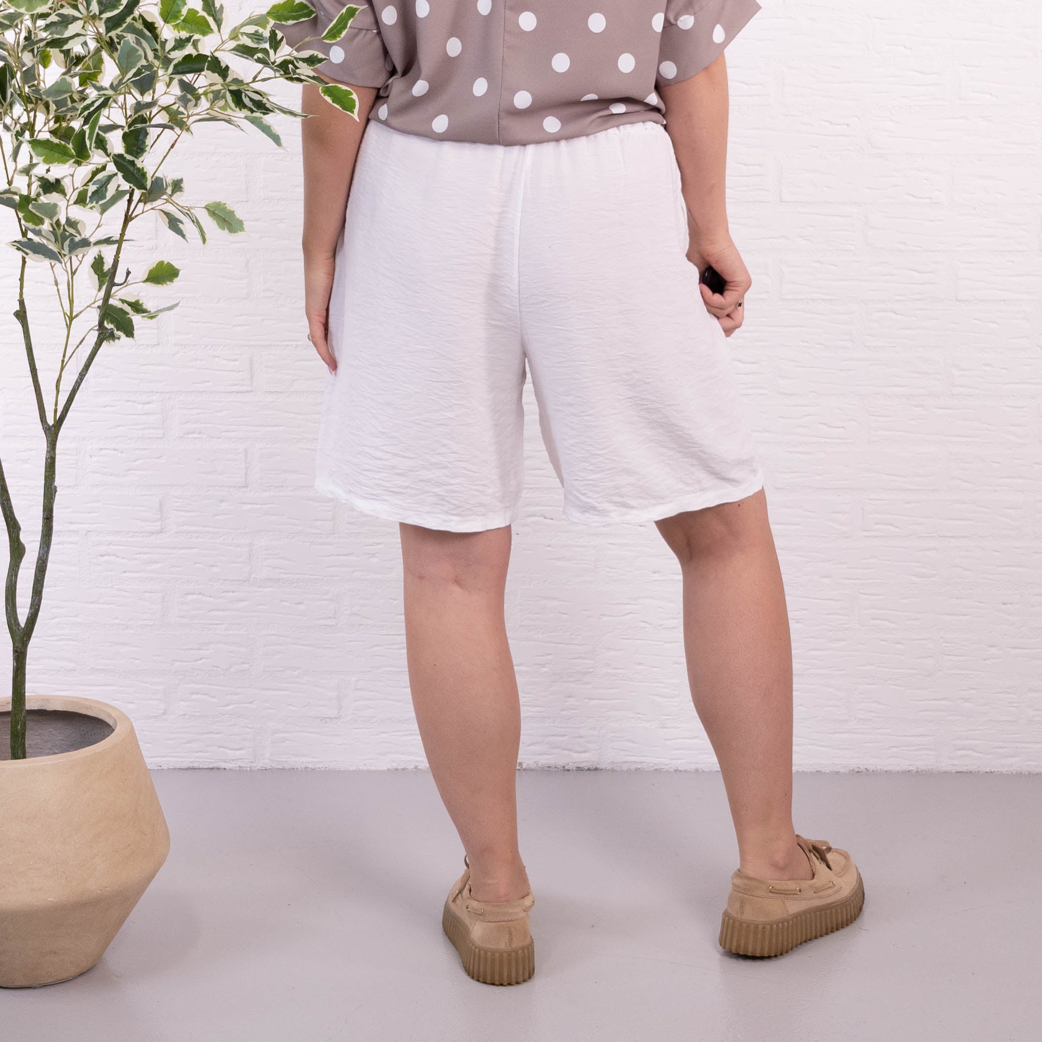 Martha shorts, Hvid