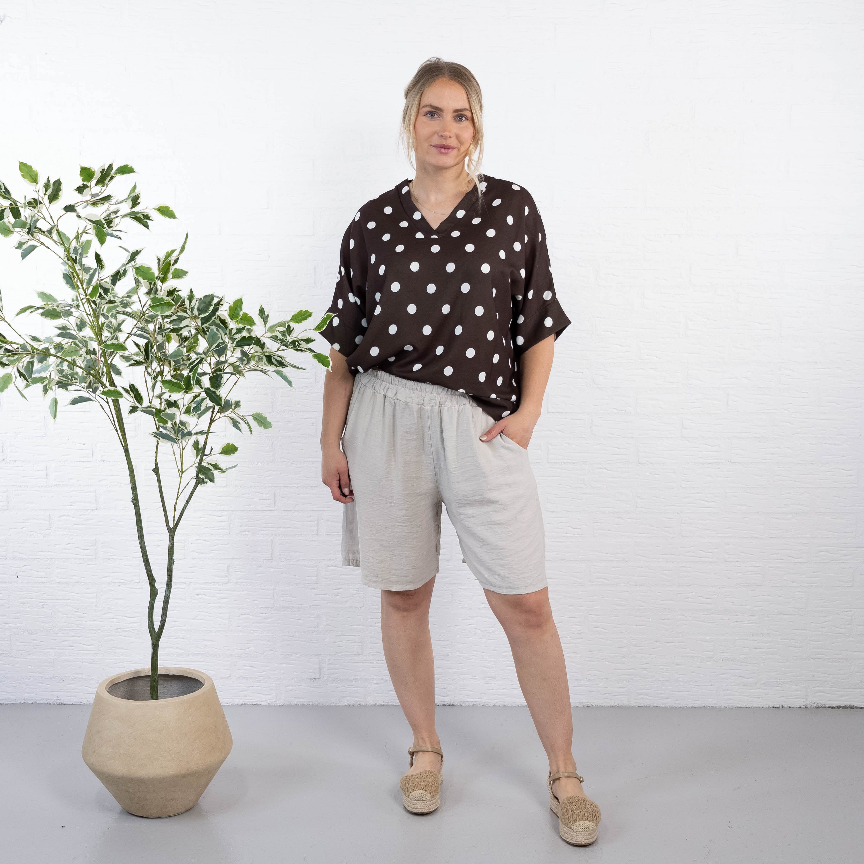 Martha shorts, Beige