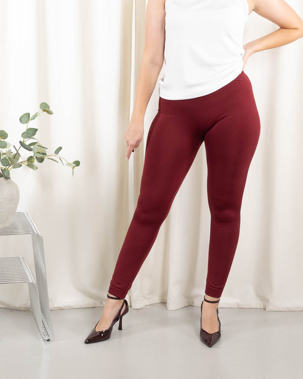 Dina termo leggings, Bordeaux