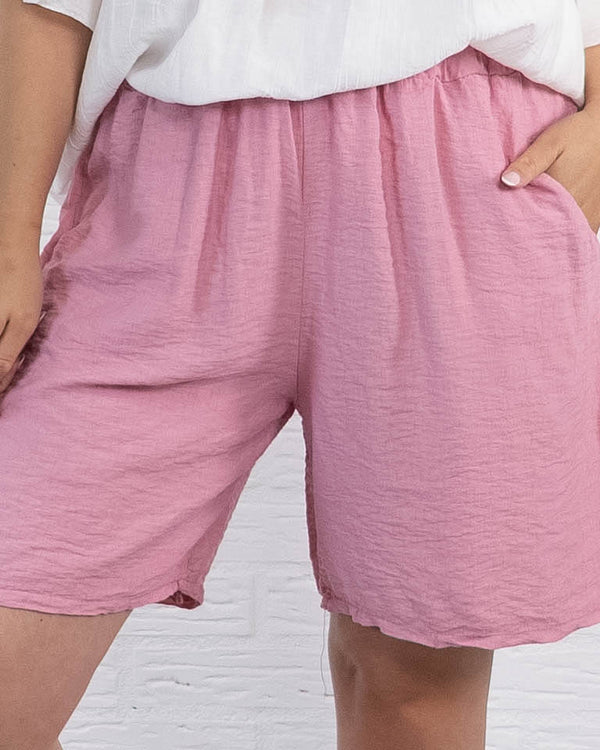 Martha shorts, Old rose