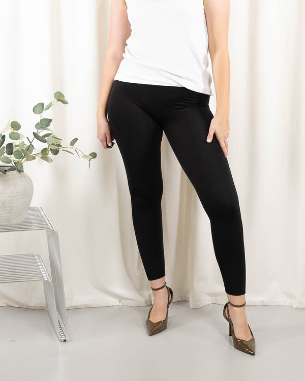 Dina termo leggings, Sort