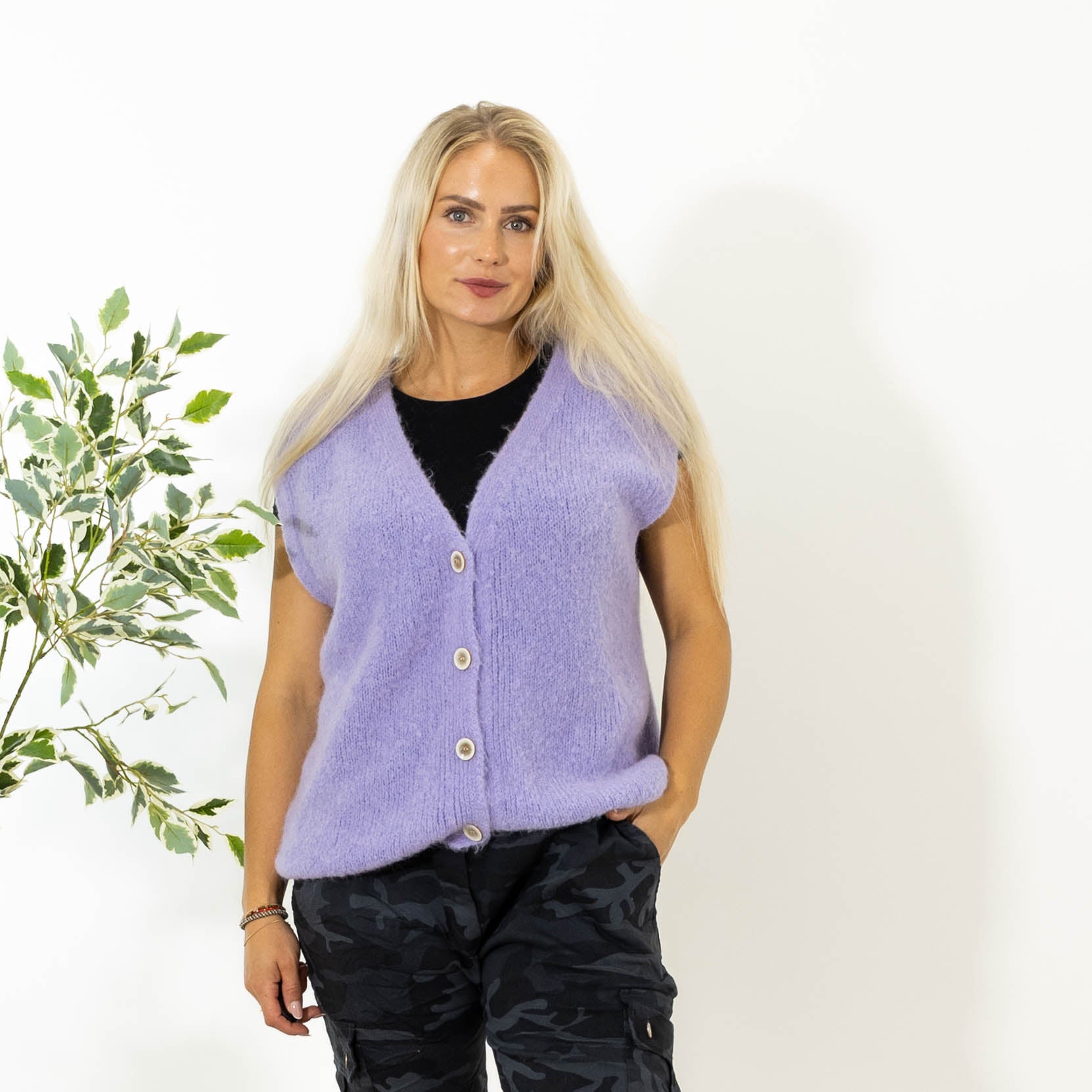 Lajla alpaca vest, Lilla